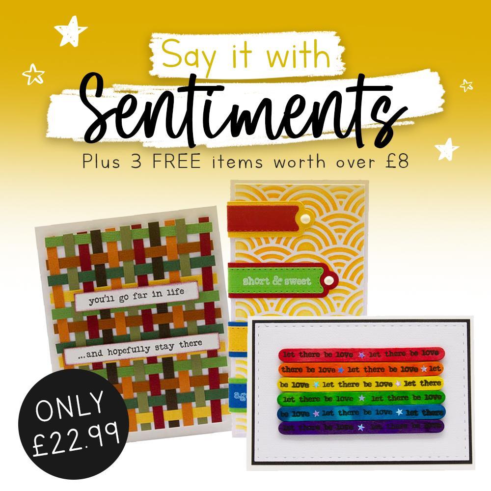 Say It With Sentiments