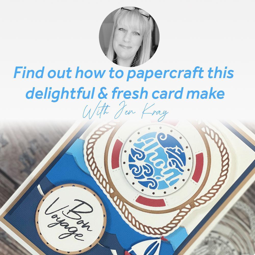 Find out how to craft this delightful & fresh card make
