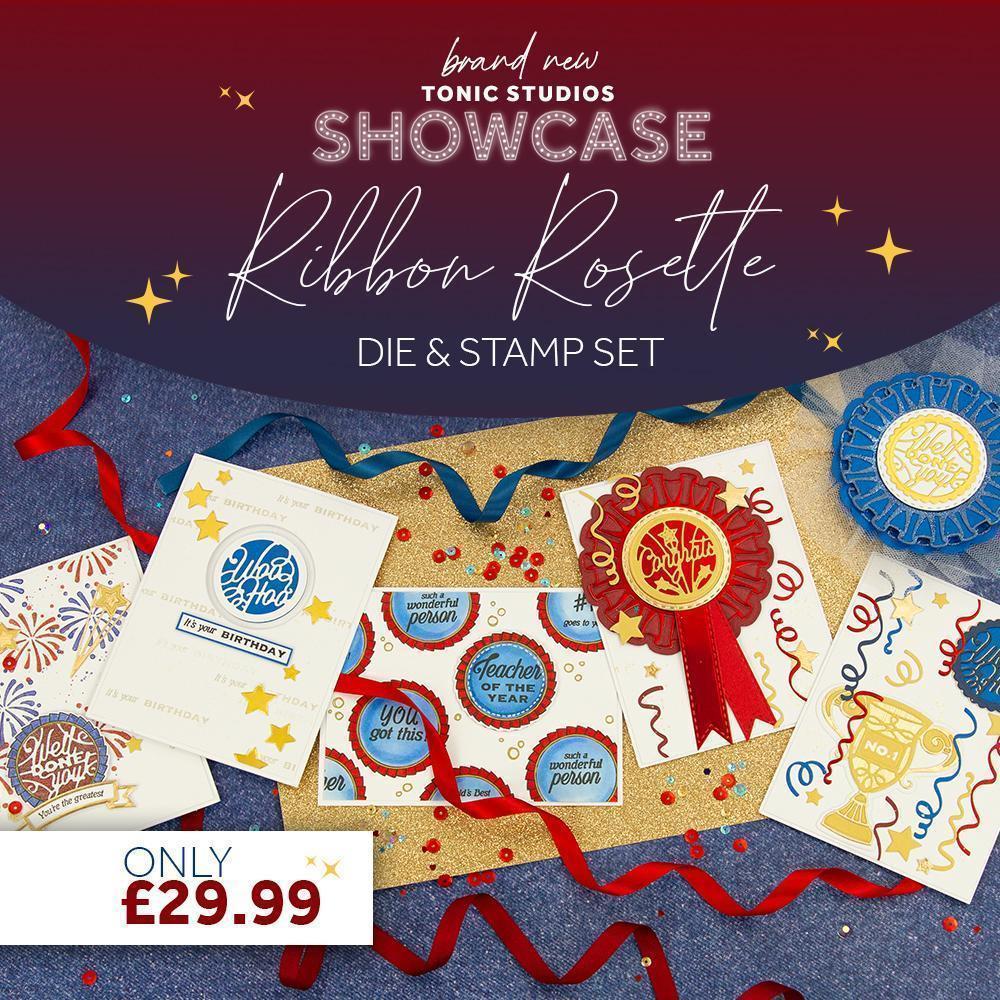 Ribbon Rosette Showcase Set