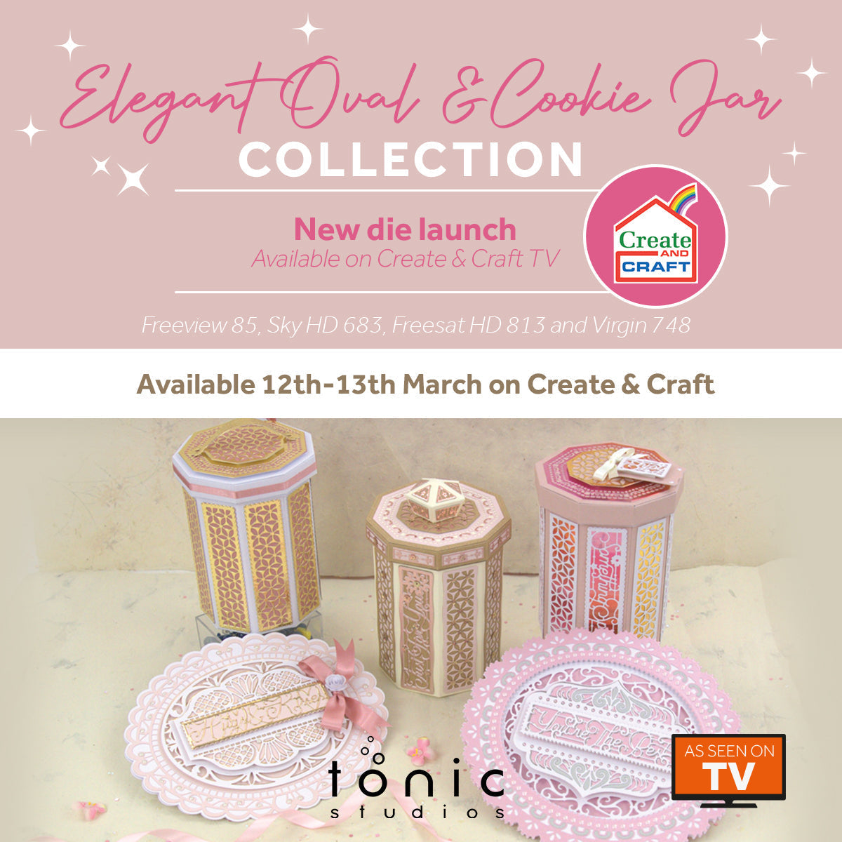 Elegant Ovals and Cookie Jar Collection - Launch Details