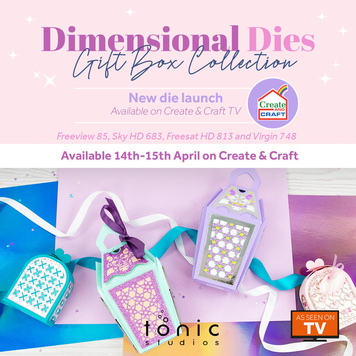 Dimensional Box Die Set Collection - Launch Details