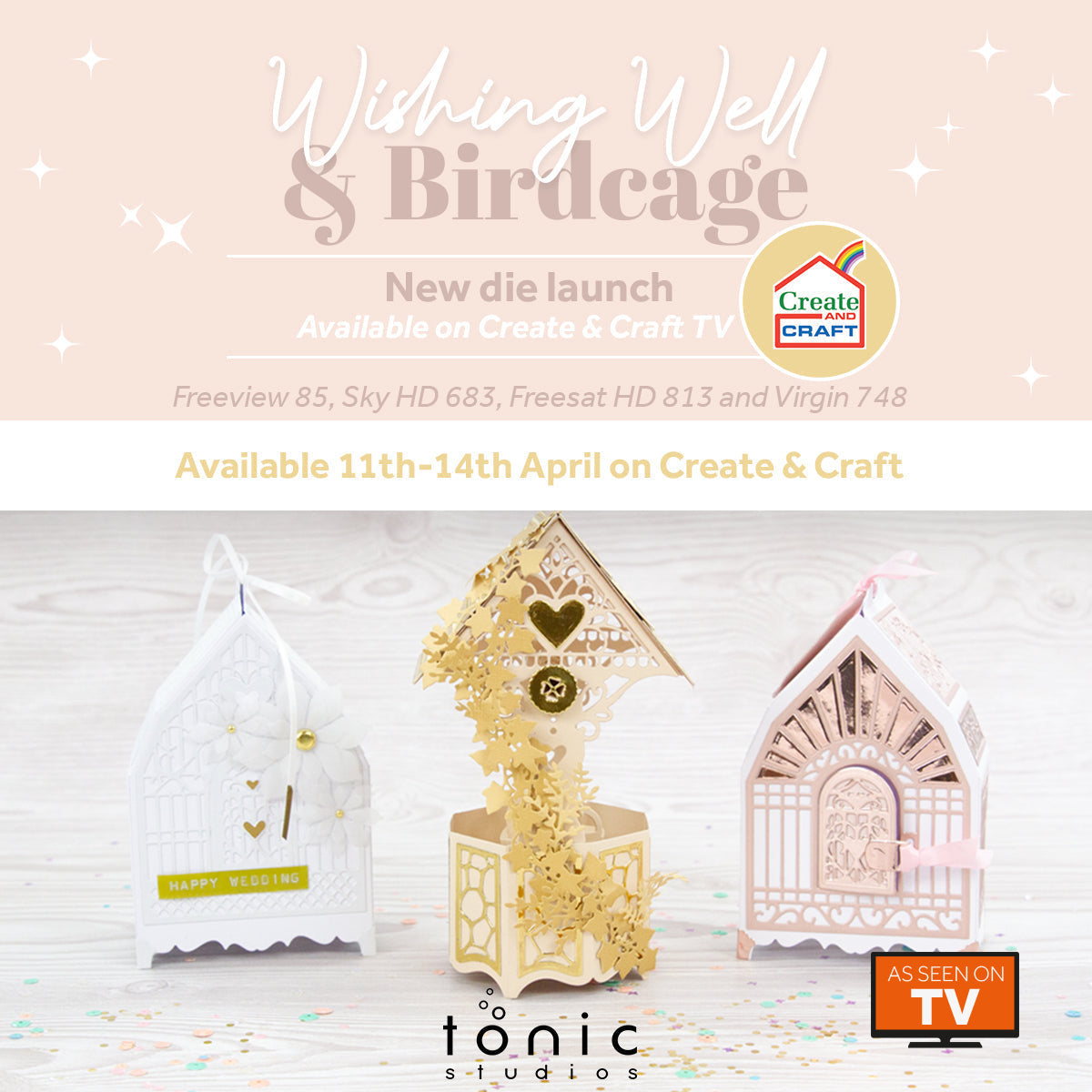 Enchanted Wishing Well and Beautiful Bird Cage - Launch Details