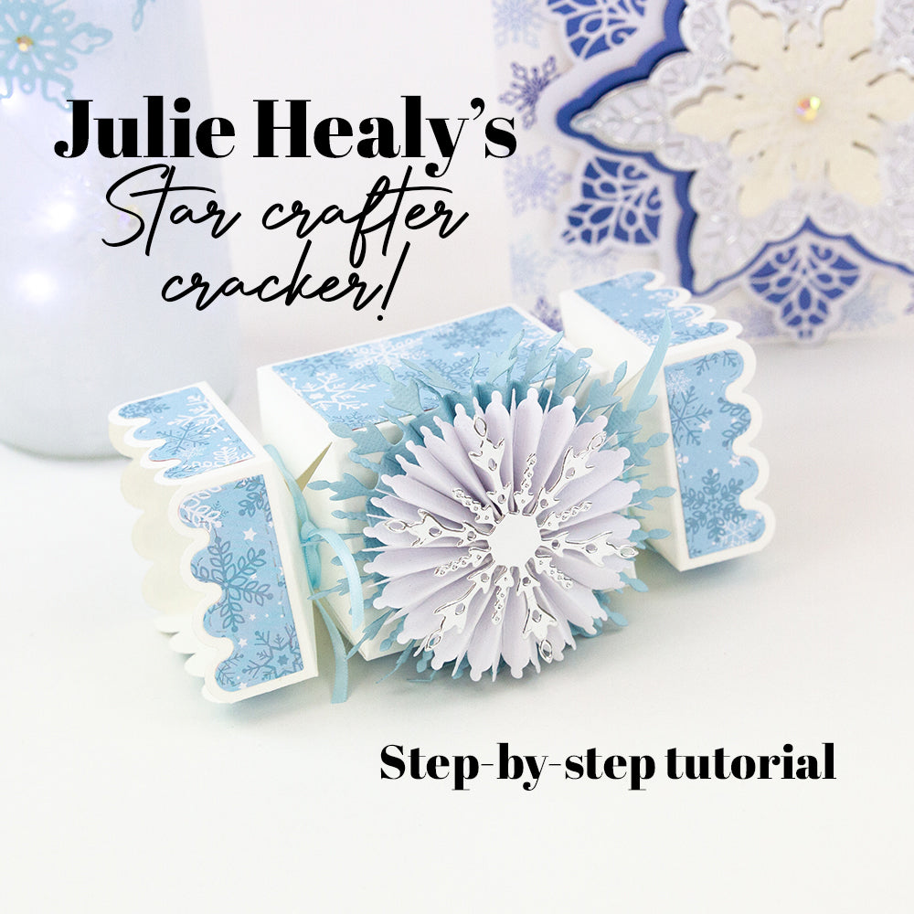 Surprise Guest Crafter Julie Healy Shows You How To Make A Snowflake Bauble