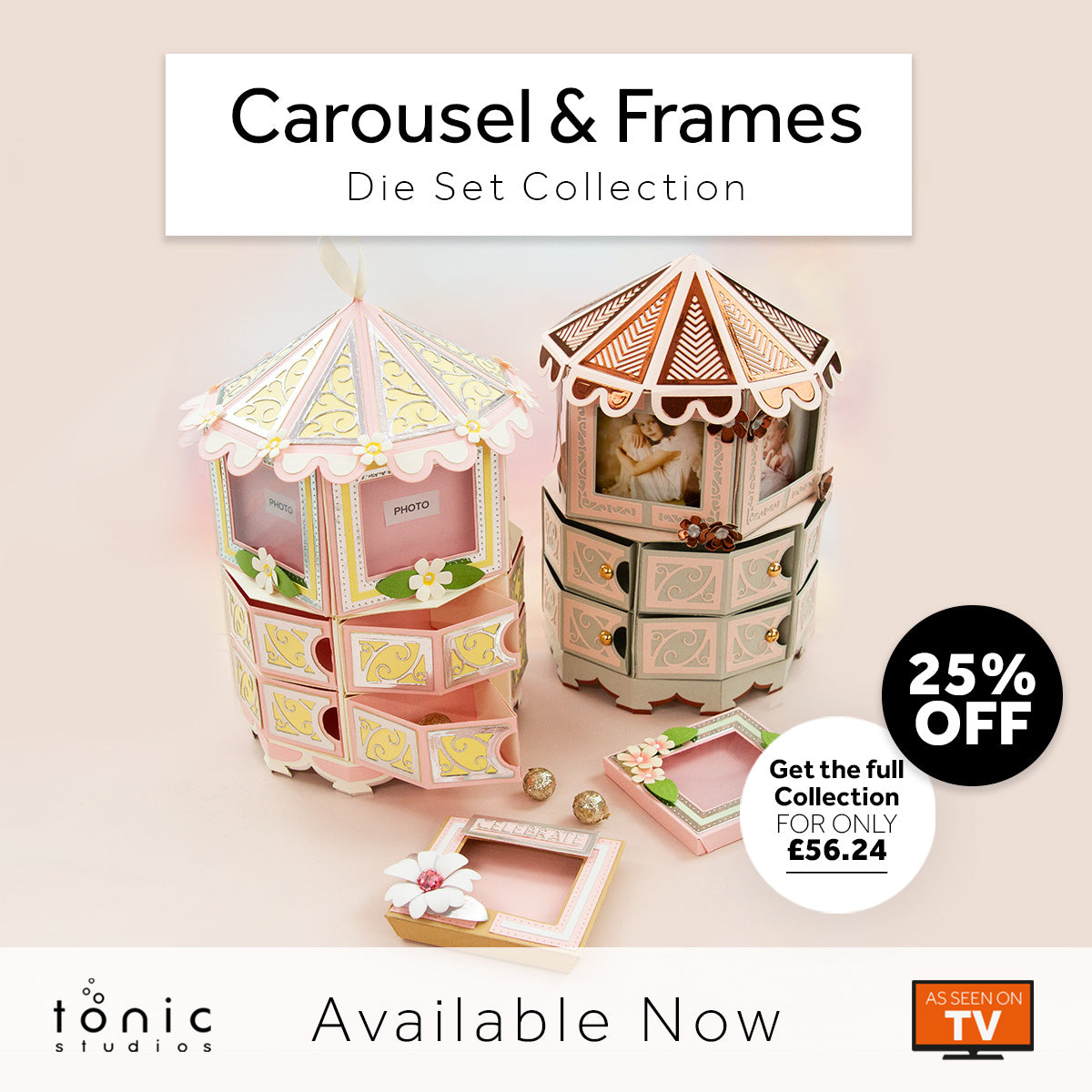 Big Top Carousel & Little Memories Die Set Launch