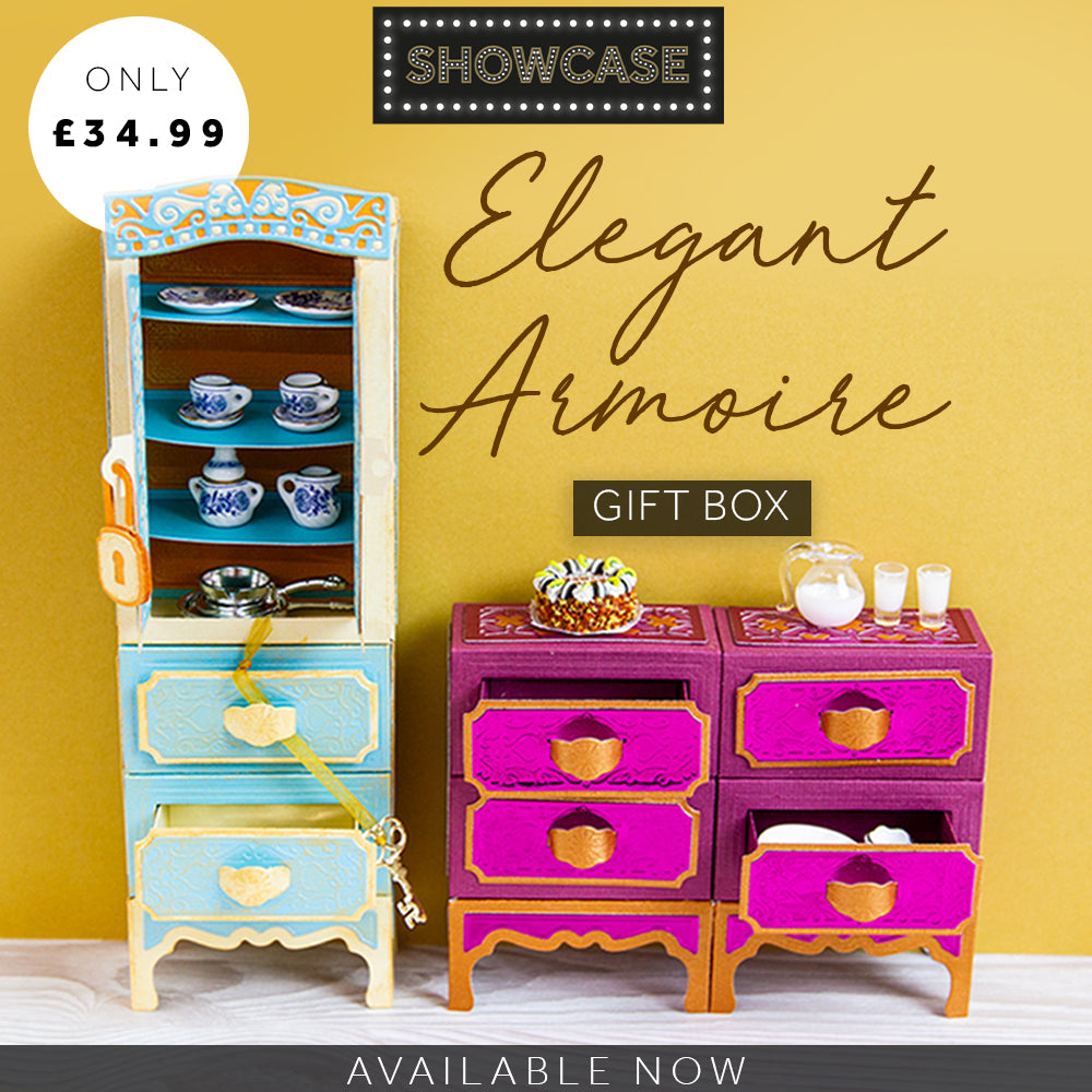 Elegant Armoire Gift Box Die Set - Showcase