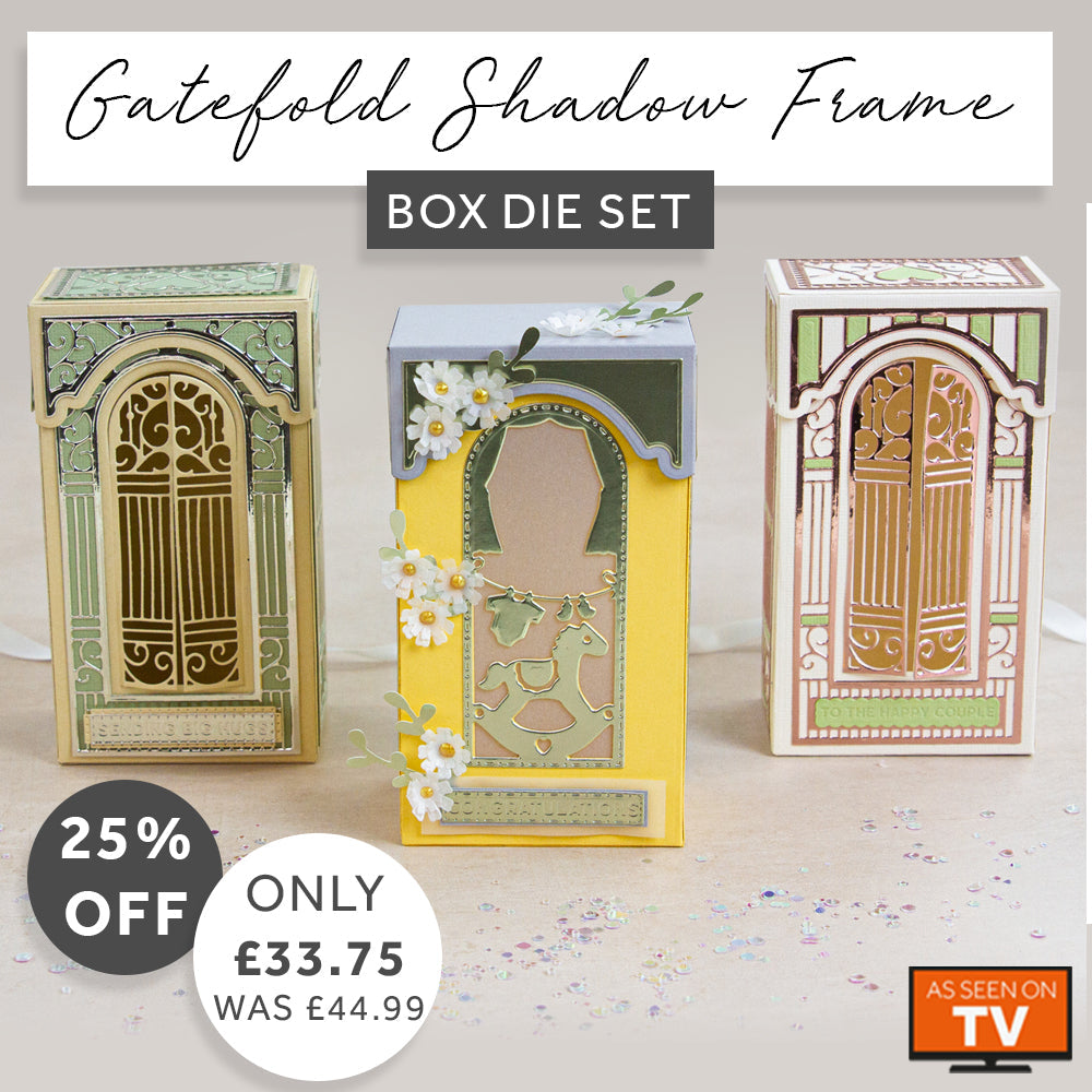 Gatefold Shadow Frame Box Launch