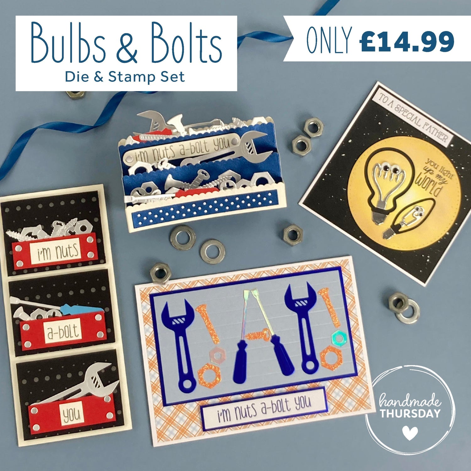 Bulbs & Bolts Die and Stamp Set