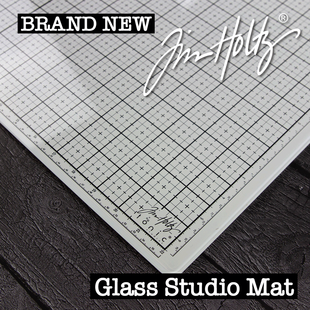 Tim Holtz - Studio Glass Mats & Media Ruler Collection