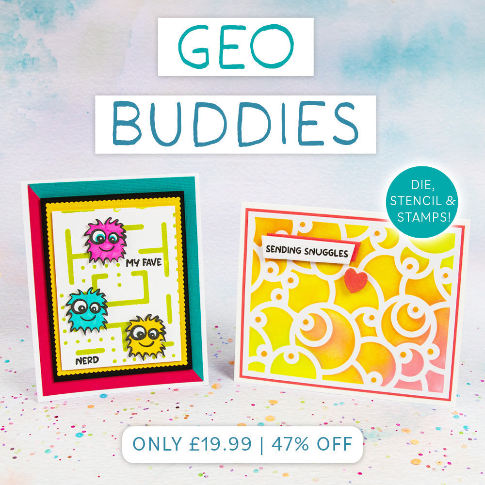 Geo-Buddies Die, Stamp & Stencil Collection