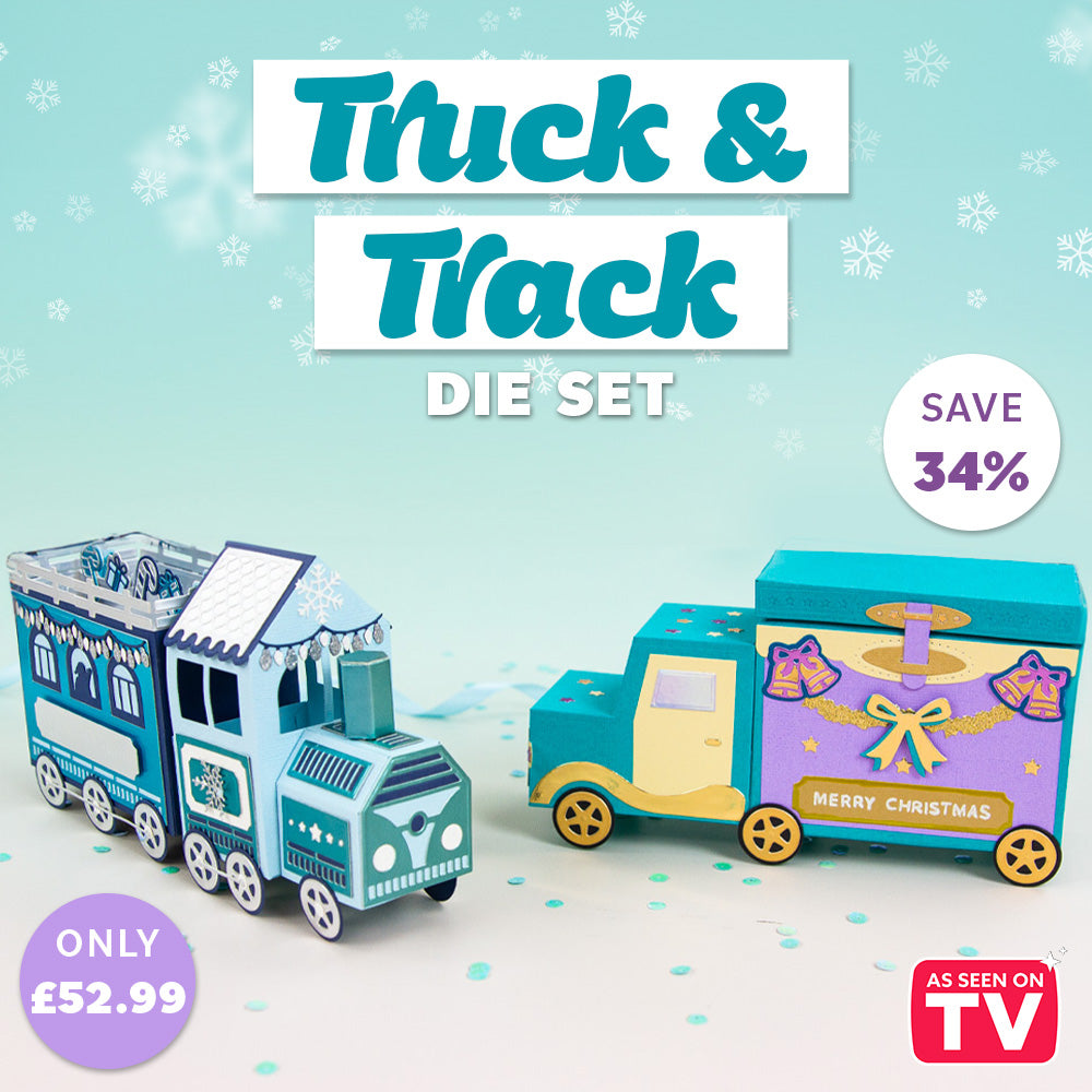 Christmas Truck & Track Die Set