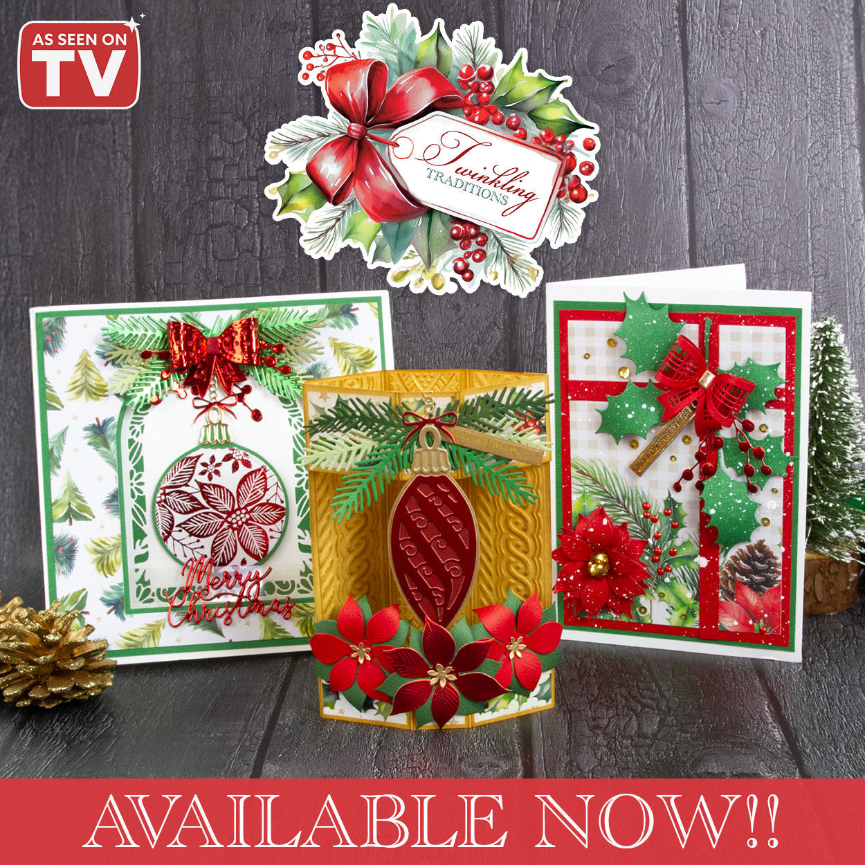 Twinkling Traditions Papercraft Collection