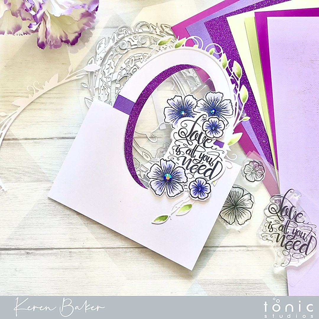 Tonic Craft Kit 22 – Oval Frame Inspiration – Karen Baker