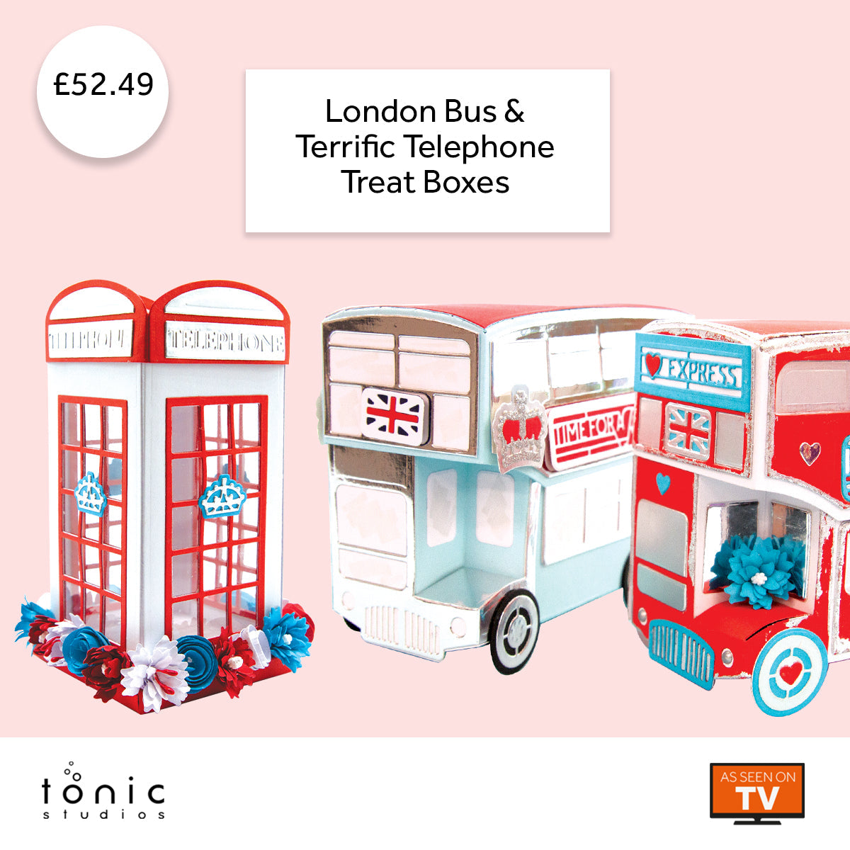 London Bus Telephone Box Collection Launch