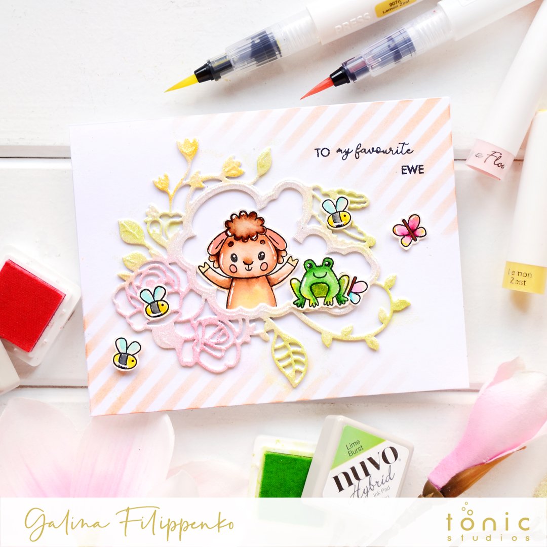 Celebrate Friendship Stamp set with Galina