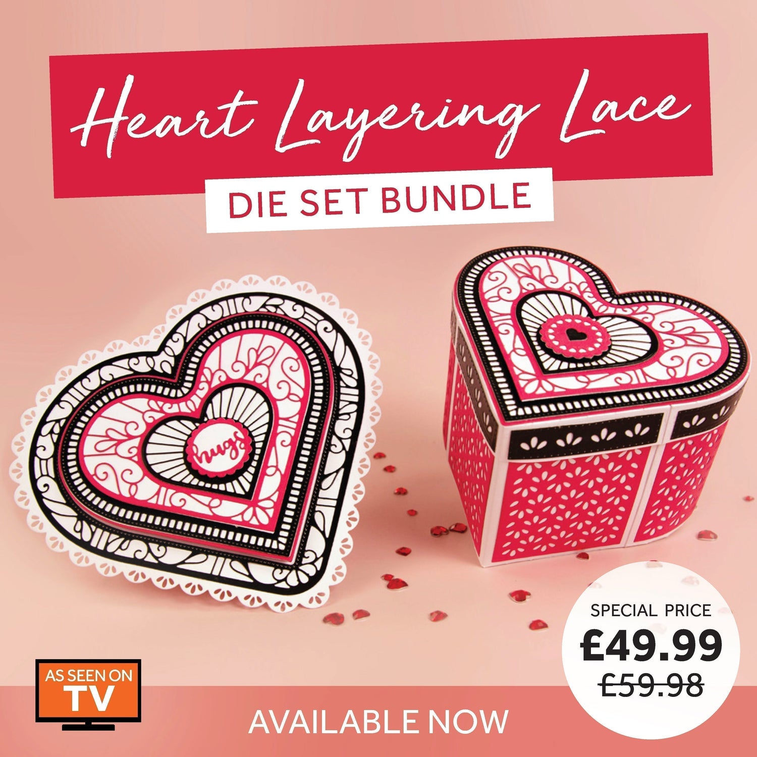 Heart Layering Lace Collection