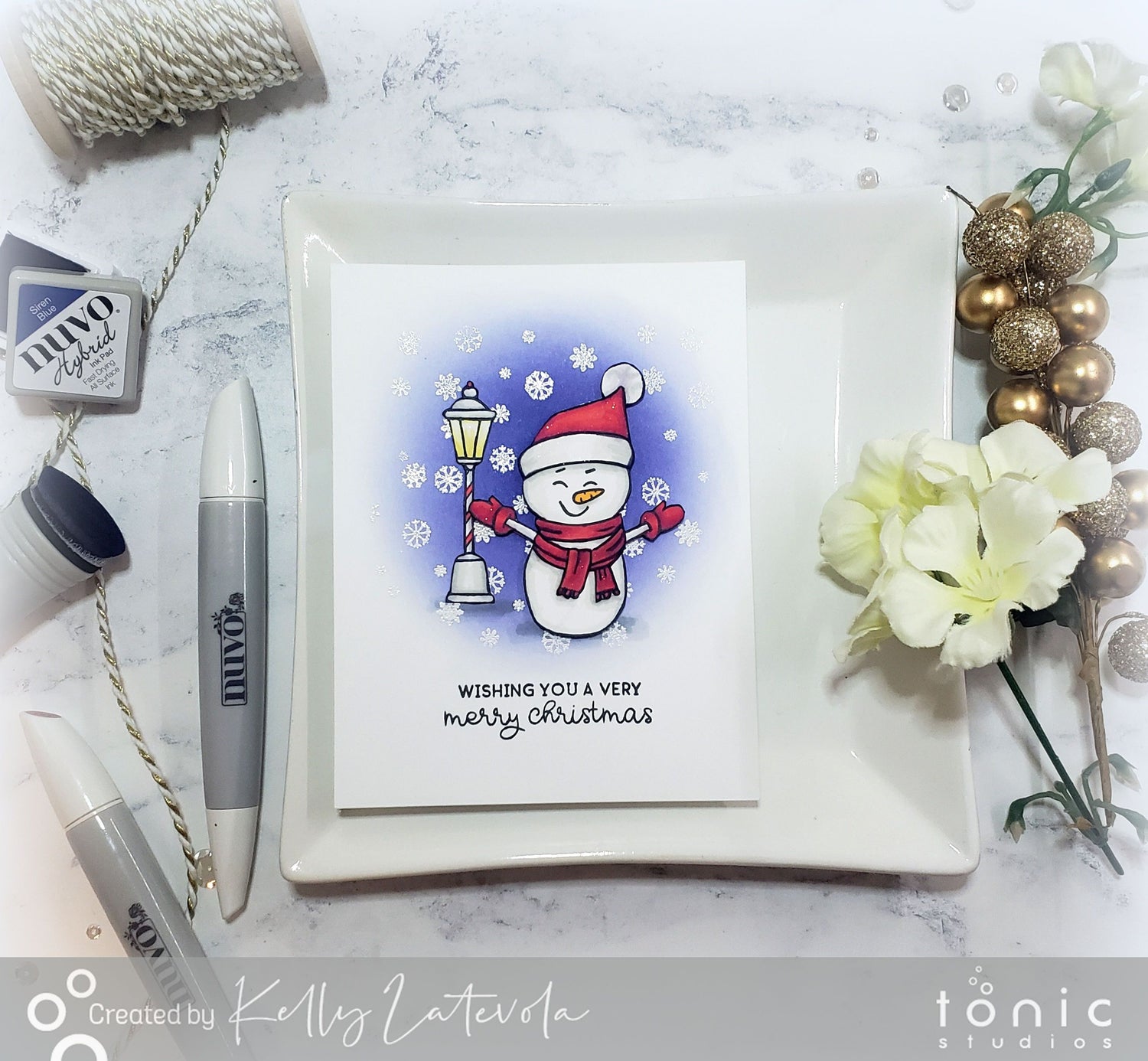 Clean and Simple Christmas with Kelly Latevola