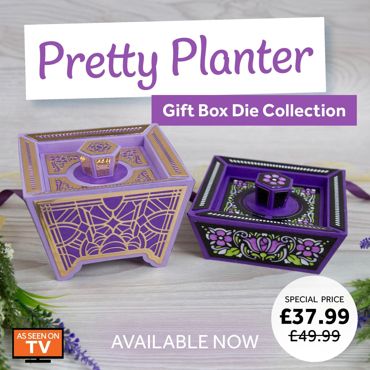 Pretty Planter Die Set Collection