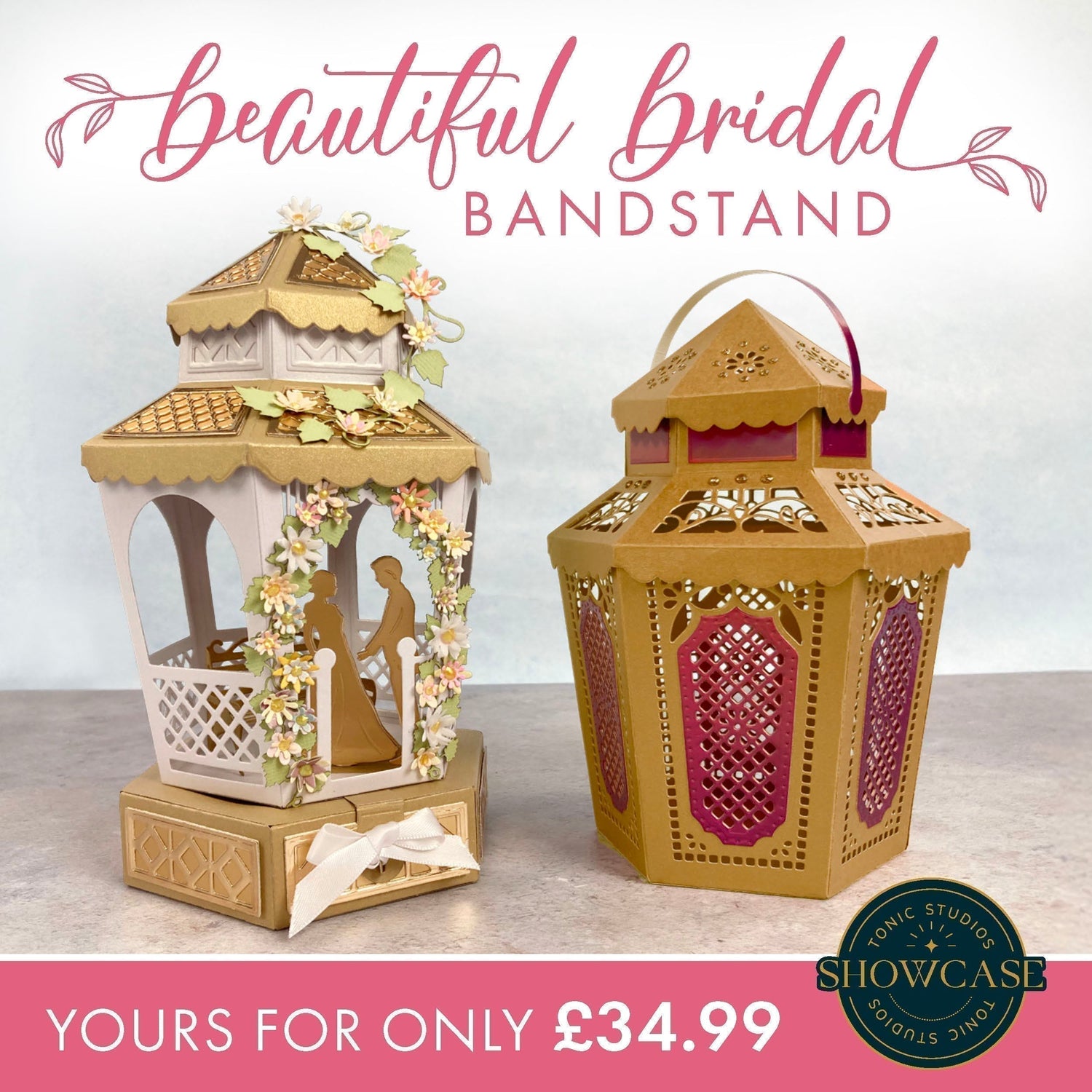 Beautiful Bridal Bandstand Gift Box - Showcase