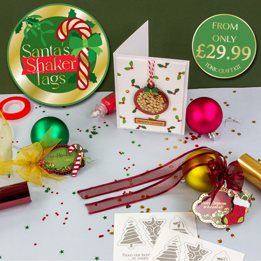 Tonic Craft Kit 98 - Santa's Shaker Tags
