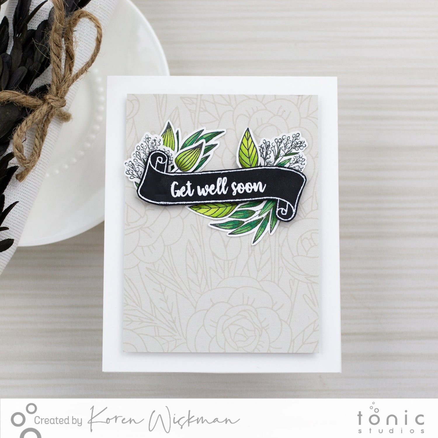 Get Well Soon Card with Koren Wiskman