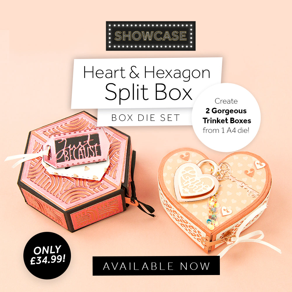Heart and Hexagon Split Box Showcase