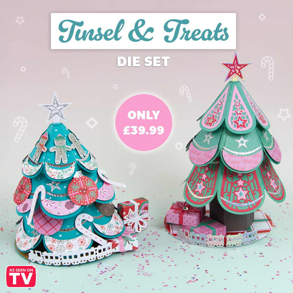 Tinsel & Treats Gift Box Die Set