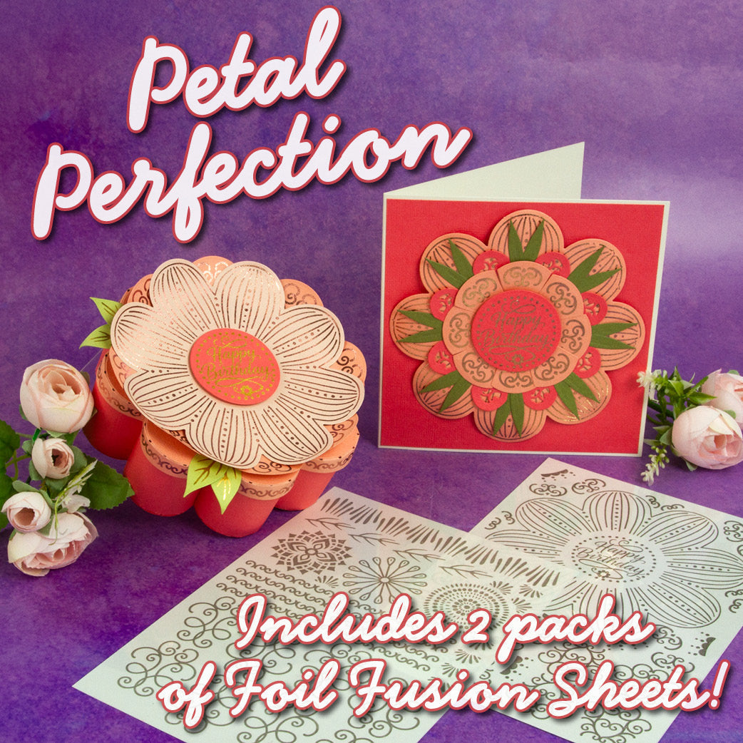 Petal Perfection Die Set & Adhesive Sheets Collection