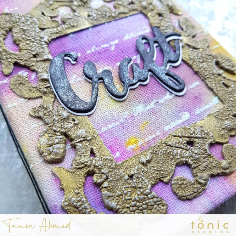 How to Create a Tonic Studios Mixed Media Mini Album – Tania Ahmed