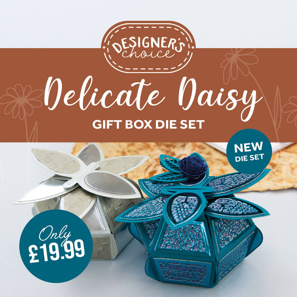 Designer's Choice 15 - Delicate Daisy Gift Box Die Set
