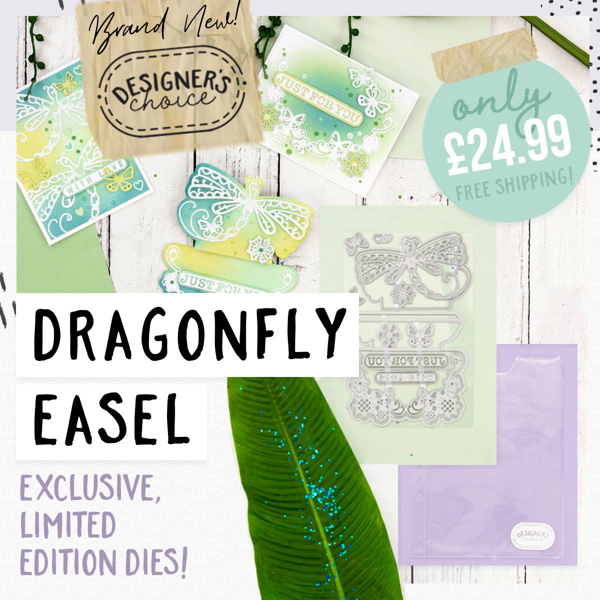 Designer's Choice 1 - Dragonfly Easel Inspiration