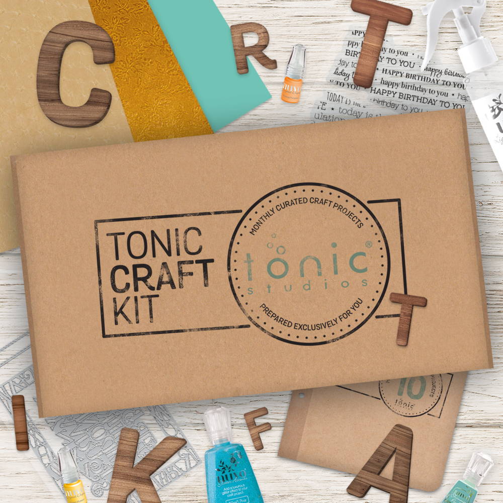 Tonic Craft Kit 10 - Alphabet Frames