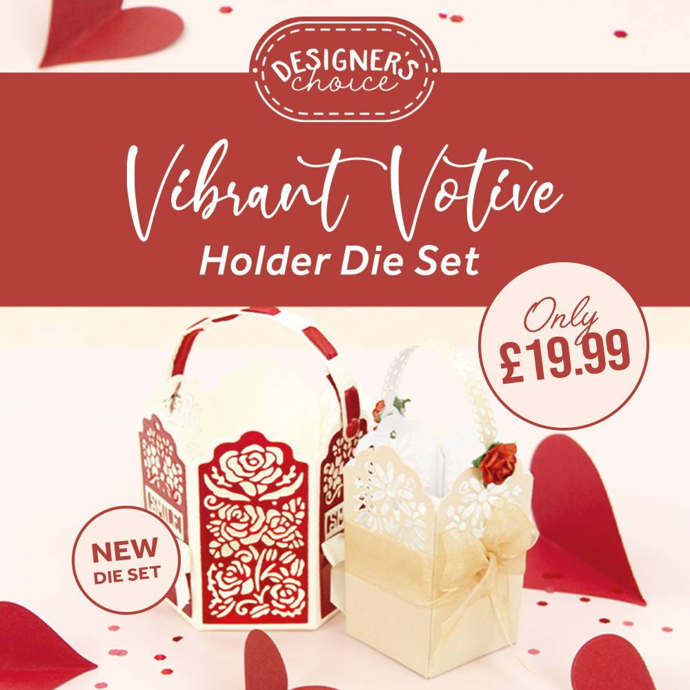 Designer's Choice 16 - Vibrant Votive Holder Die Set