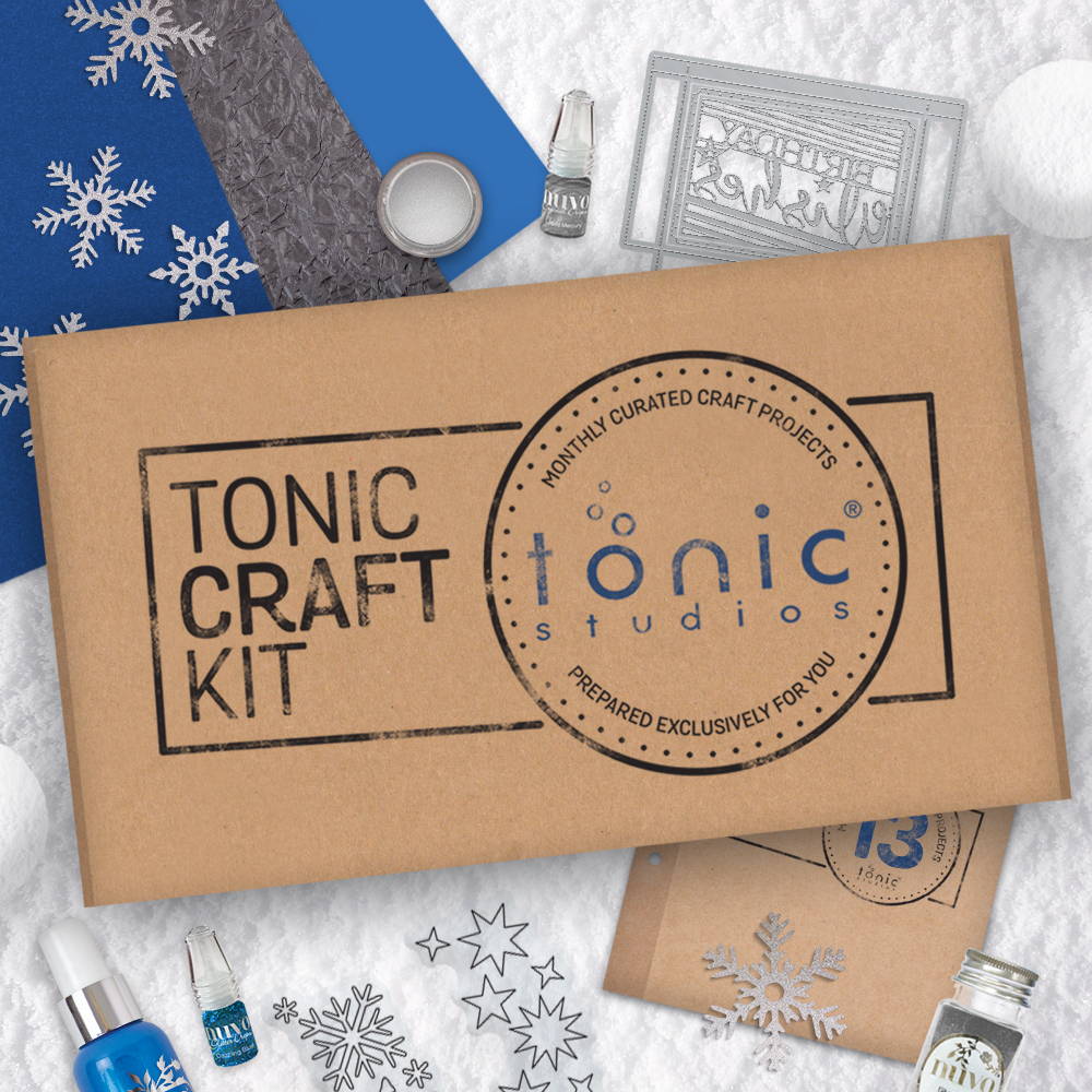 Tonic Craft Kit 13 - Snowflake Gift Card Box