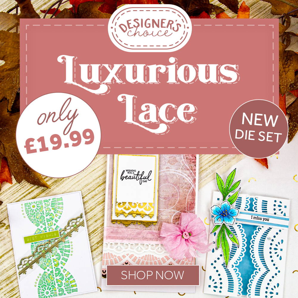 Designer's Choice 13 - Luxurious Lace Strip Die Set