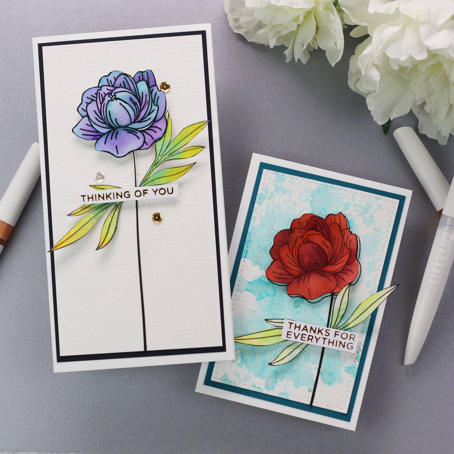 Nuvo Aqua Shimmer Pen Colours with Bibi Cameron