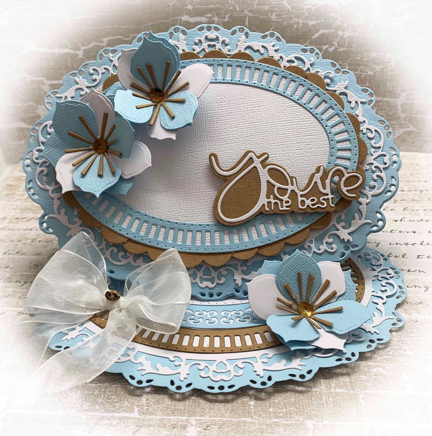 Decorative Oval Tutorial with Dawny P