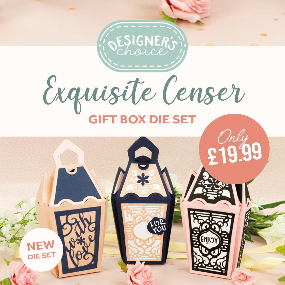 Designer's Choice 14 - Exquisite Censer Gift Box Die Set