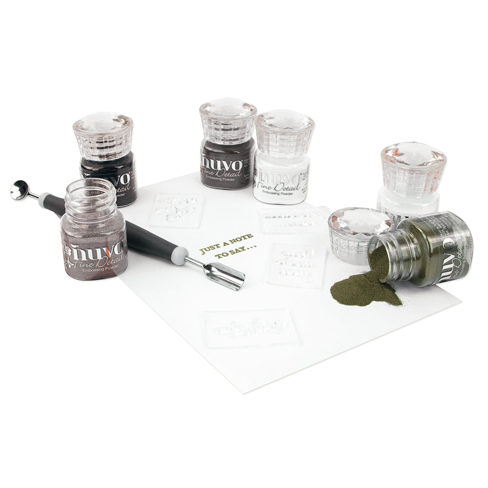 Nuvo Glitter Embossing Powder by Tonic Studios