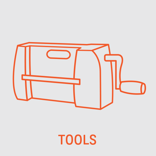 Craft tools and art supplies