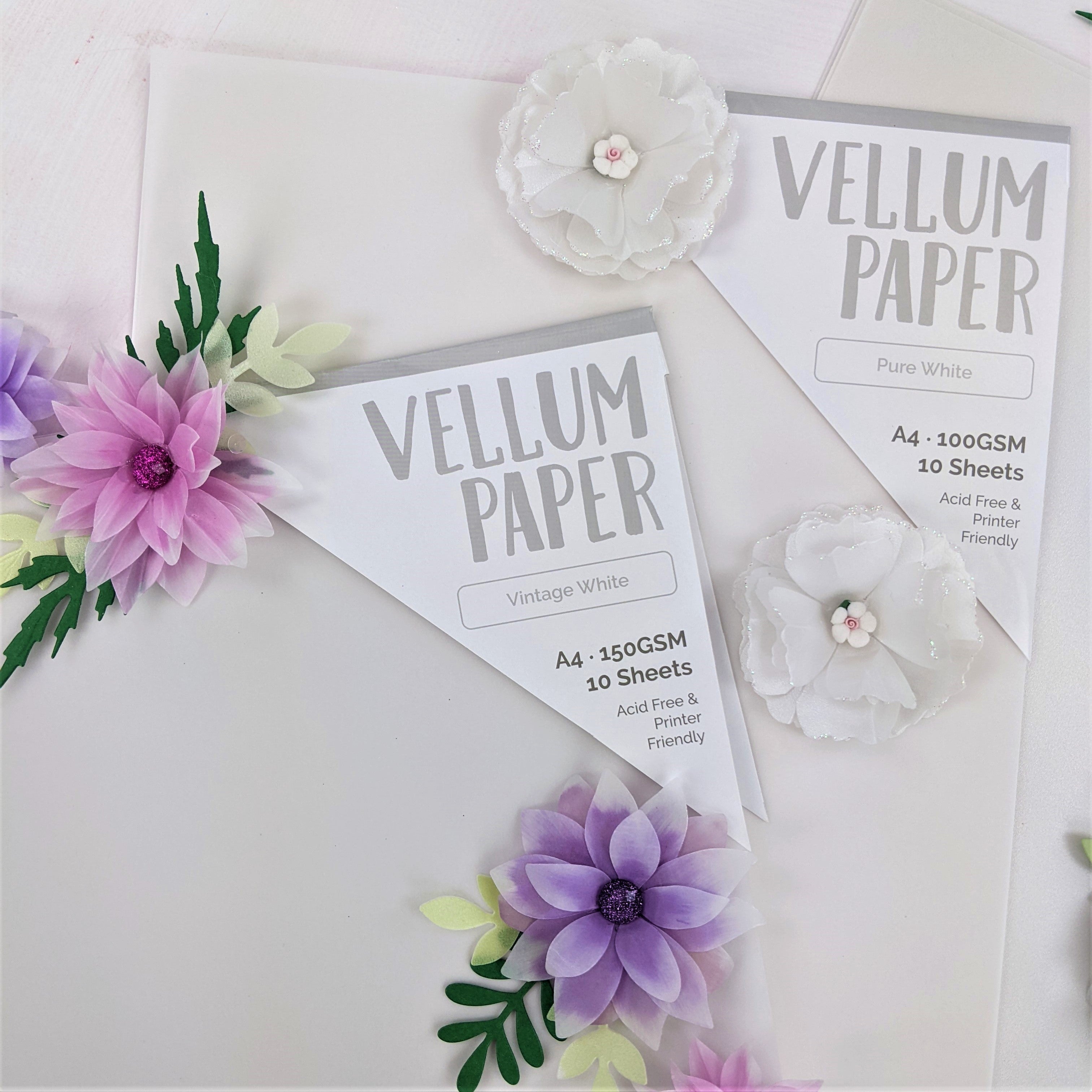 A4 vellum paper, prefect for tracing of crafting with