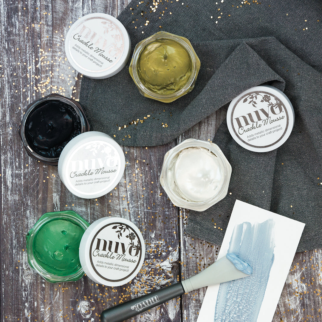 Embellishment Mousse and Nuvo Glitter Paste