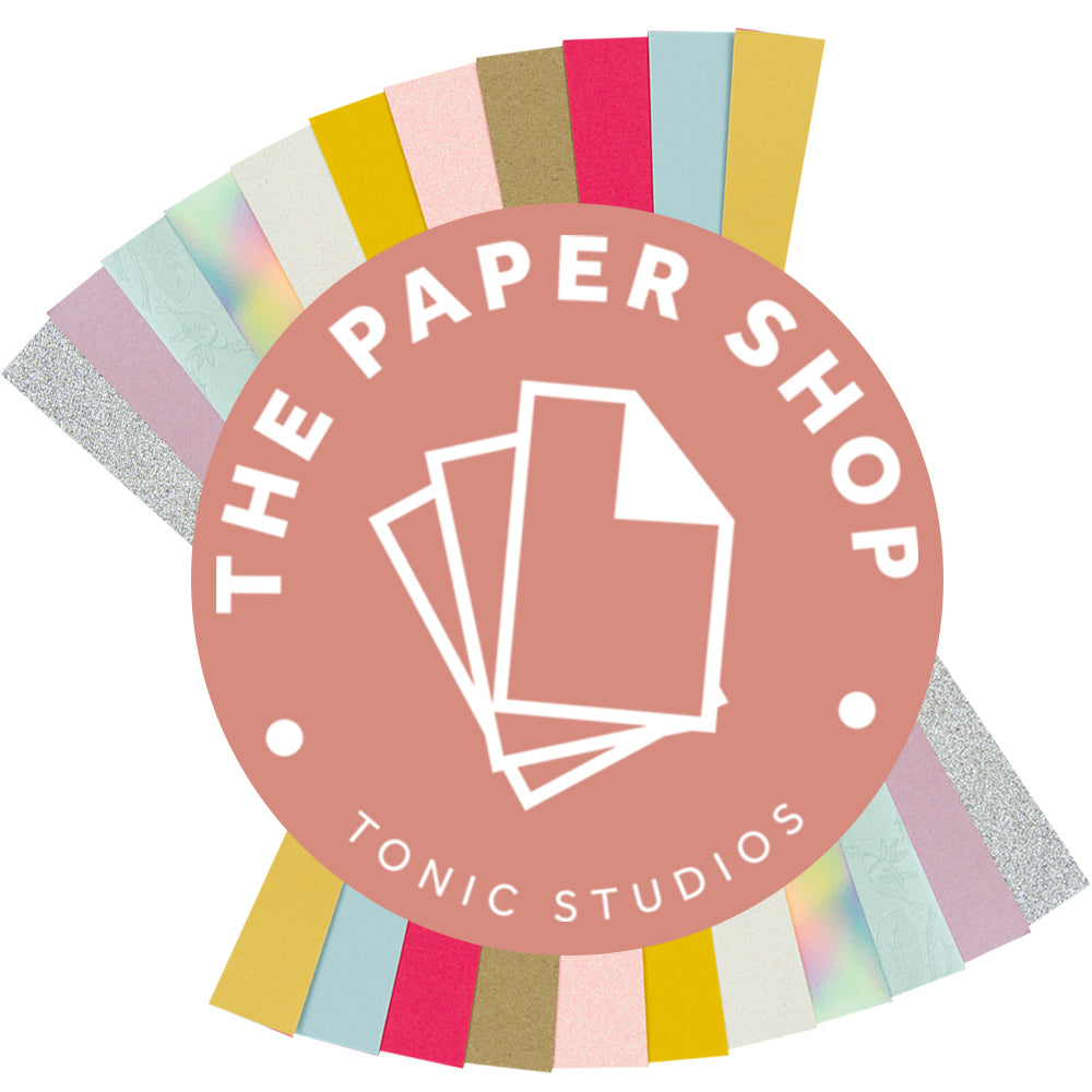 The Paper Shop from Tonic Studios, all the paper crafting materials on offer!