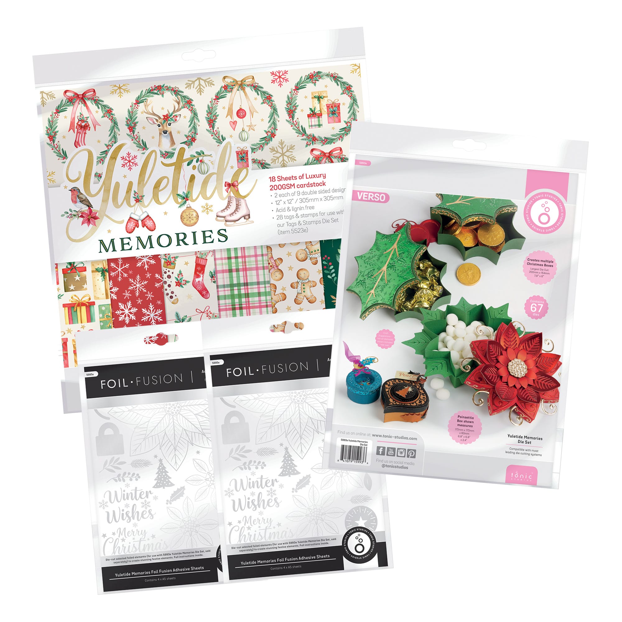 Tonic Studios Yuletide Memories Collection