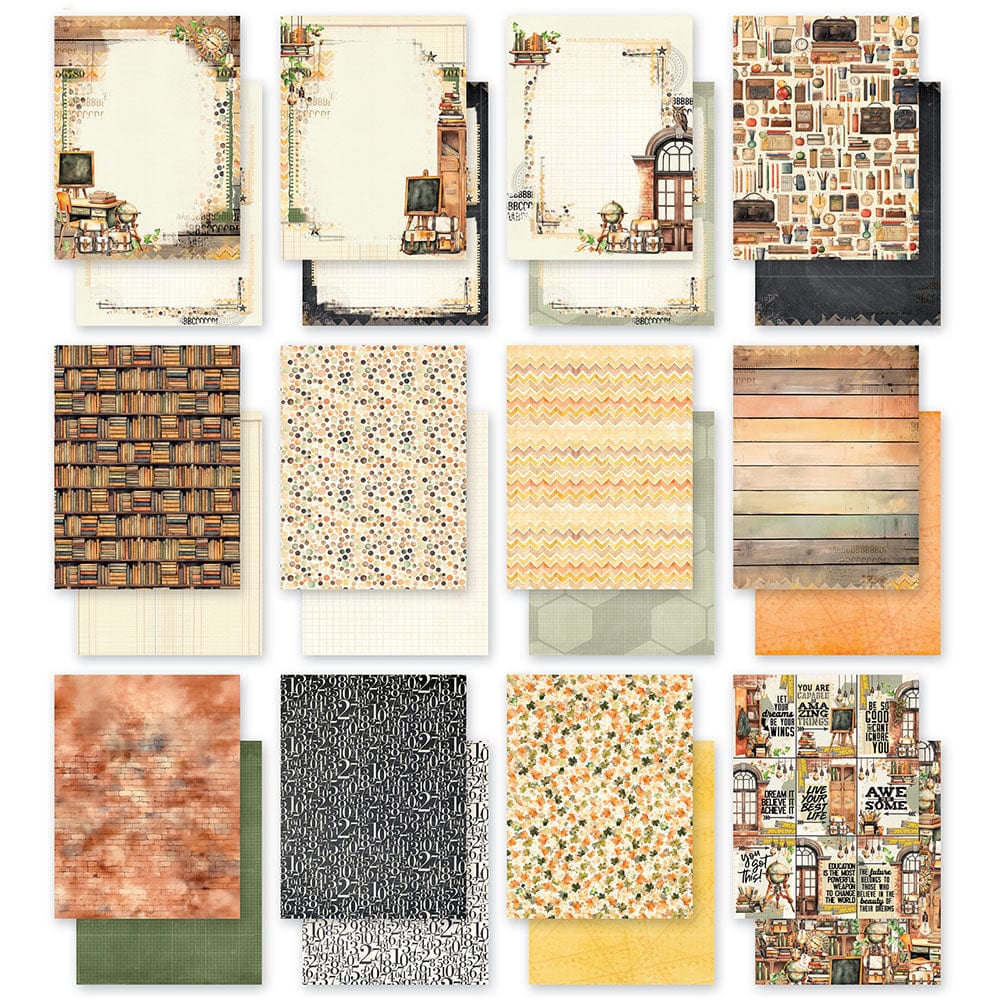 49 and Market 49 And Market - Academia Collection - 6 x 8 Collection Paper Pack