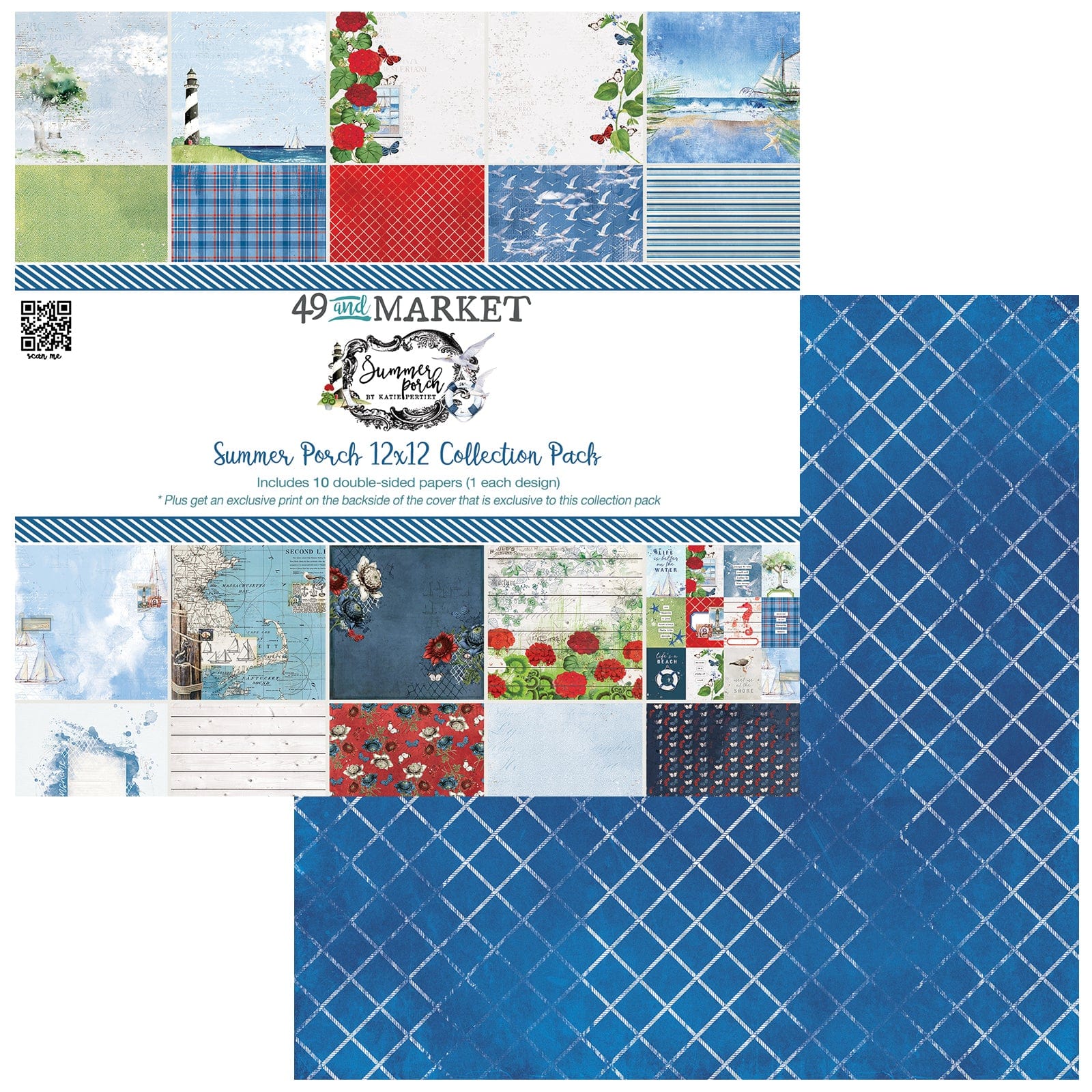49 and Market 49 And Market - Summer Porch 12×12 Paper Collection Pack