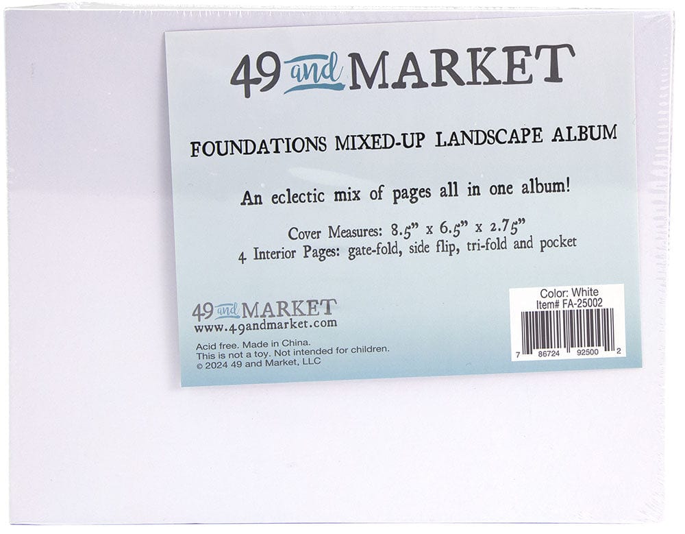 49 and Market Album 49 And Market - Foundations Mixed Up Collection - Album - Landscape - White