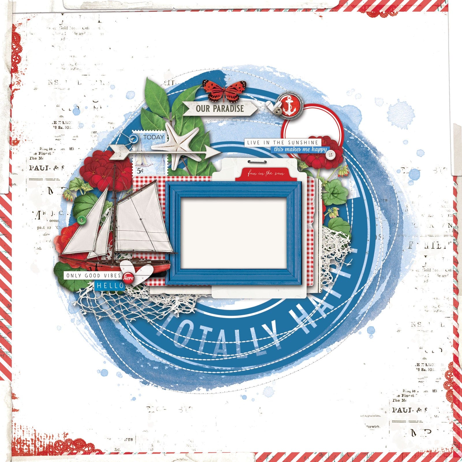 49 and Market Dimensions 49 And Market - Summer Porch Collection - Page Kit