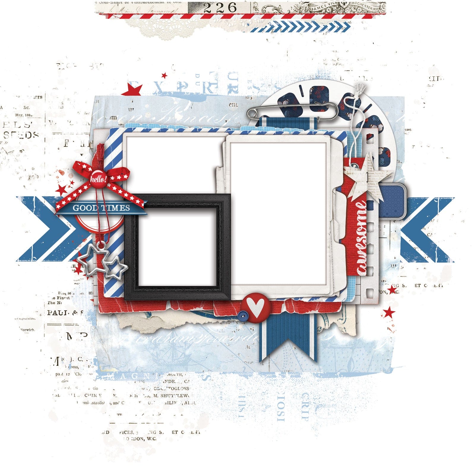 49 and Market Dimensions 49 And Market - Summer Porch Collection - Page Kit