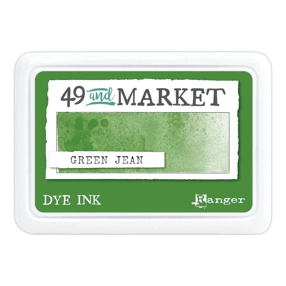 49 & Market Ink Pads 49 and Market Dye Ink Pads - Green Jean - FMP92407