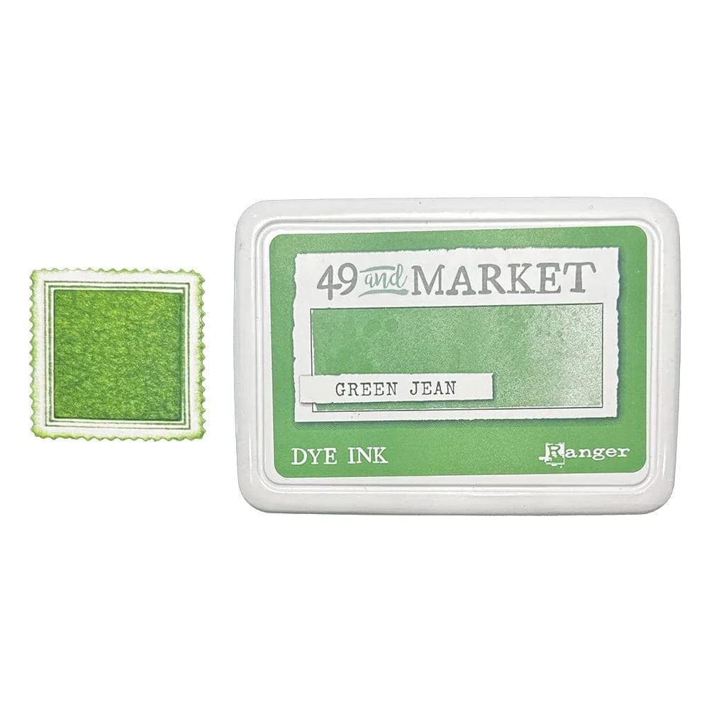49 & Market Ink Pads 49 and Market Dye Ink Pads - Green Jean - FMP92407